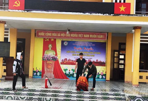 TUYÊN TRUYỀN LUẬT PHÒNG CHÁY, CHỮA CHÁY VÀ CỨU NẠN, CỨU HỘ VÀ HƯỚNG DẪN SỬ DỤNG BÌNH CHỮA CHÁY NĂM 2025