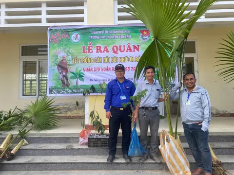 LỄ PHÁT ĐỘNG “TẾT TRỒNG CÂY NĂM 2026" TRƯỜNG THPT NGUYỄN VĂN TRỖI