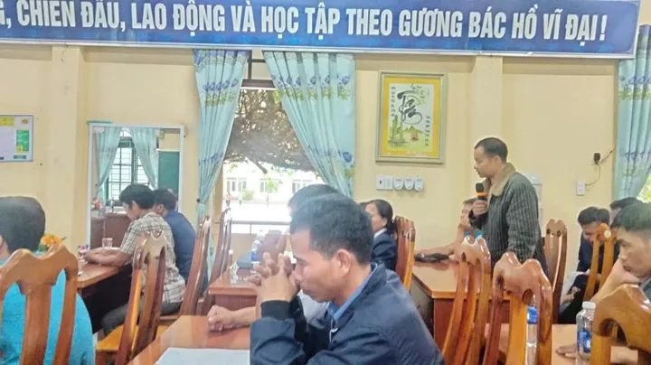 TRƯỜNG THPT NGUYỄN VĂN TRỖI TỔ CHỨC HỘI NGHỊ BAN ĐẠI DIỆN CHA MẸ HỌC SINH CẤP TRƯỜNG NĂM HỌC 2025 – 2026
